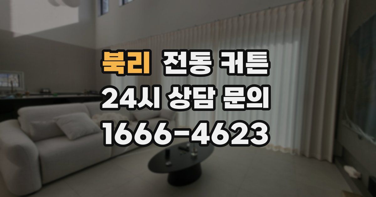 북리 전동 커튼