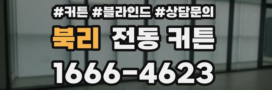 북리 전동 커튼