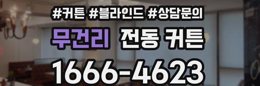 무건리 전동 커튼