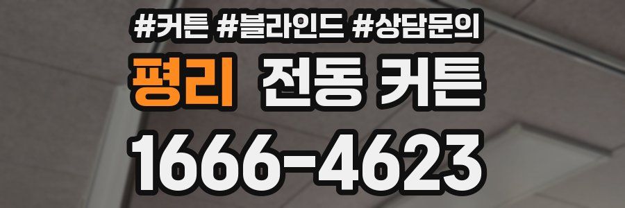 평리 전동 커튼
