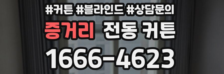 증거리 전동 커튼
