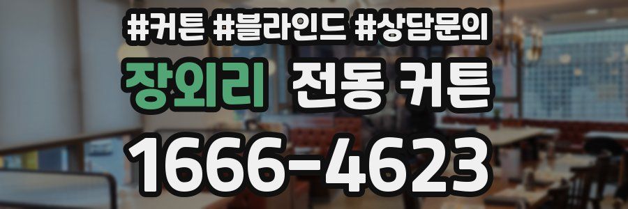 장외리 전동 커튼