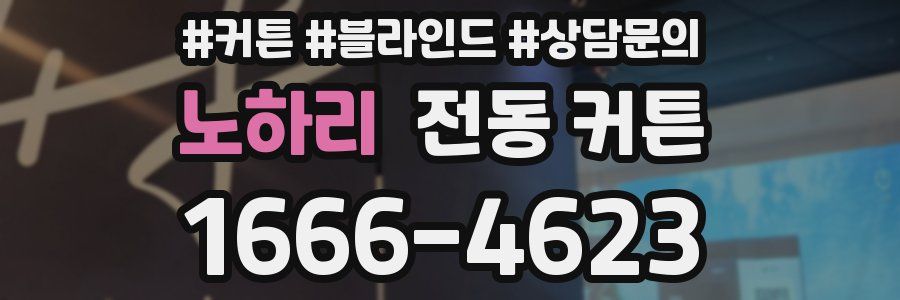 노하리 전동 커튼