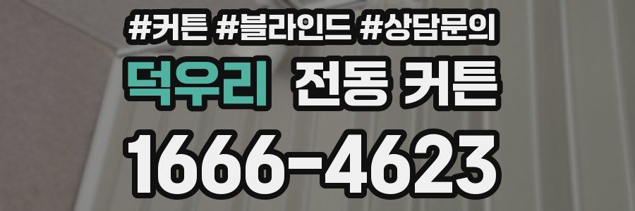 덕우리 전동 커튼