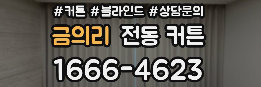 금의리 전동 커튼