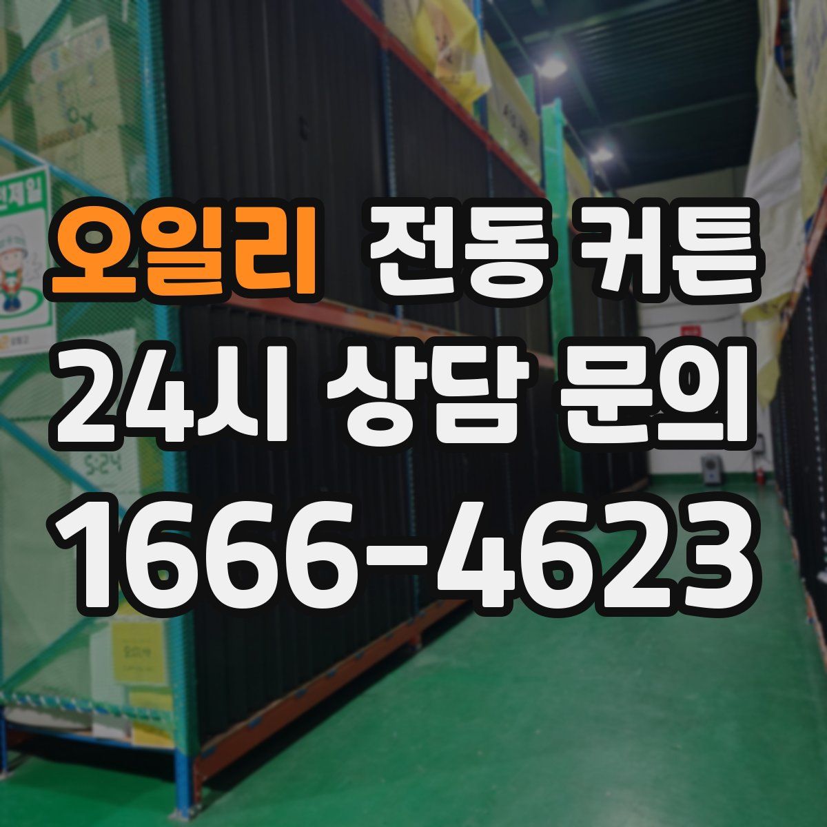 오일리 전동 커튼