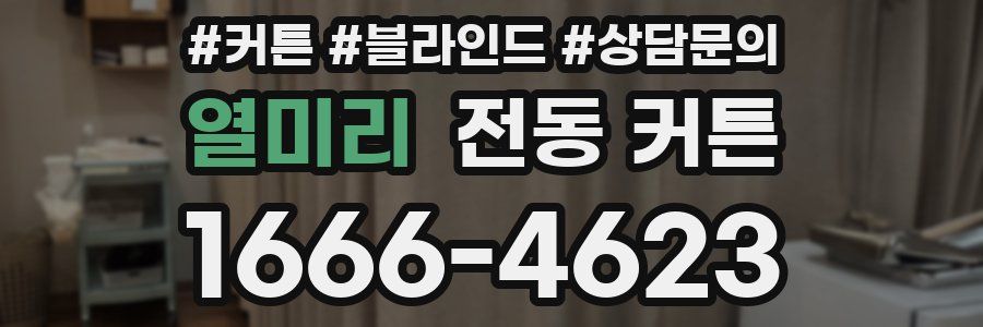 열미리 전동 커튼