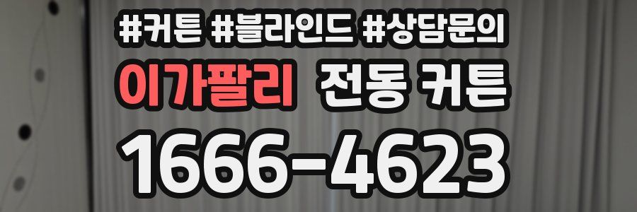이가팔리 전동 커튼