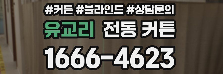 유교리 전동 커튼