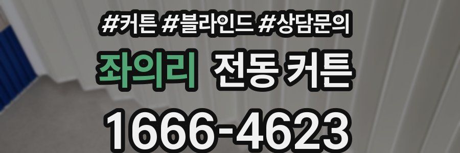 좌의리 전동 커튼