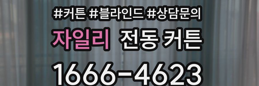 자일리 전동 커튼