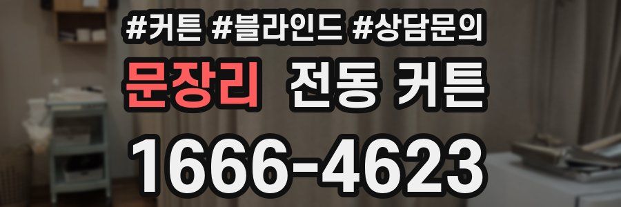 문장리 전동 커튼