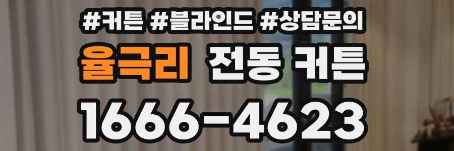 율극리 전동 커튼