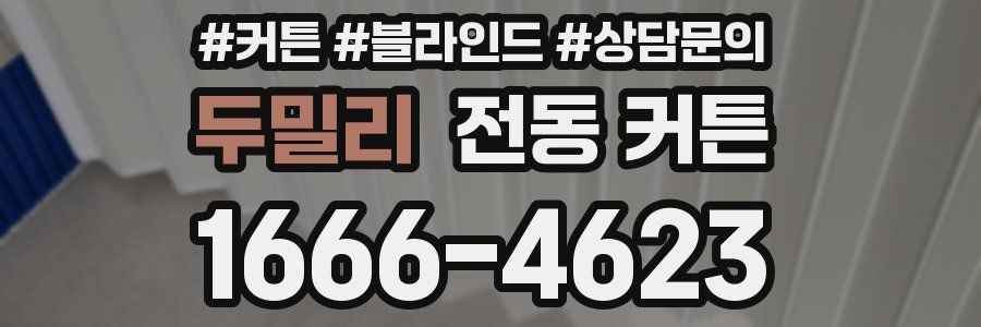 두밀리 전동 커튼