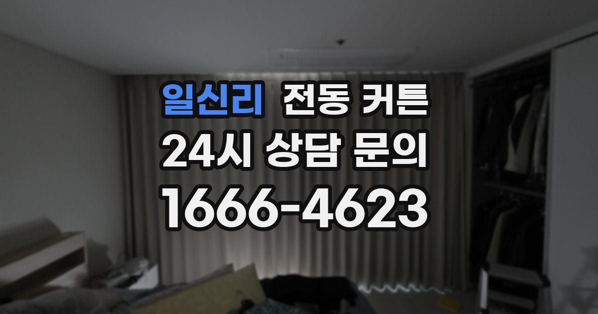 일신리 전동 커튼