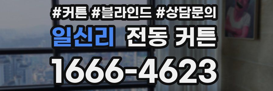 일신리 전동 커튼