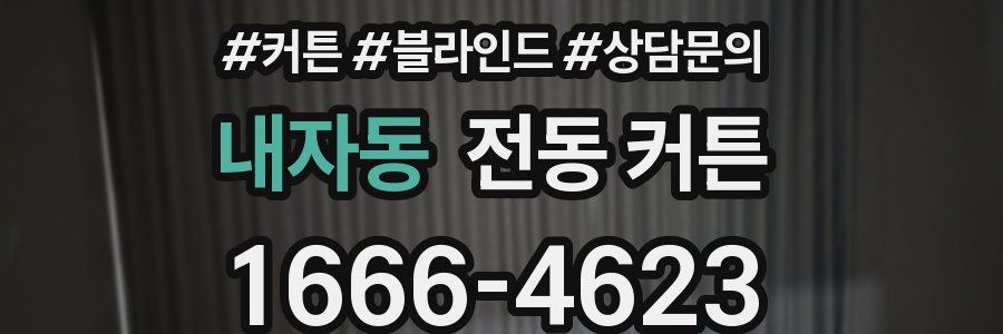 내자동 전동 커튼