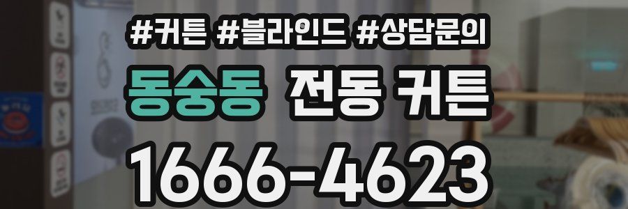 동숭동 전동 커튼