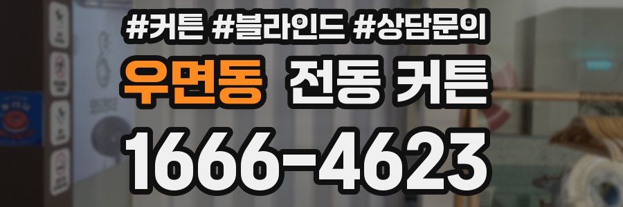 우면동 전동 커튼