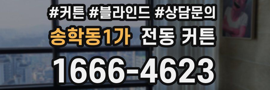 송학동1가 전동 커튼