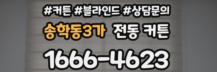 송학동3가 전동 커튼