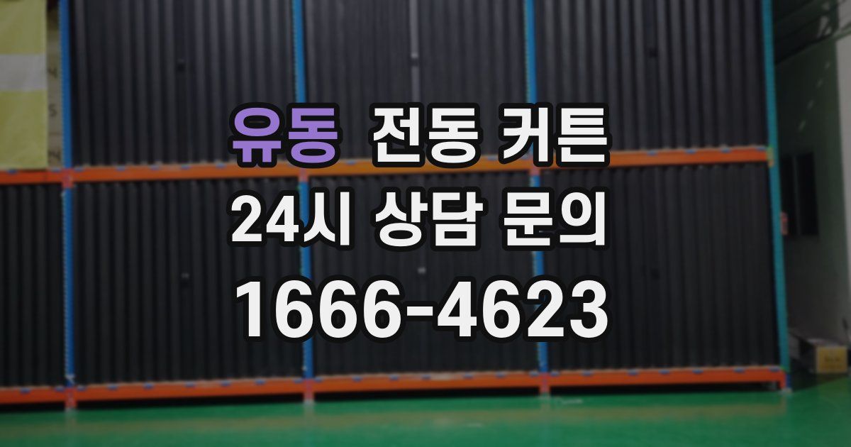 유동 전동 커튼