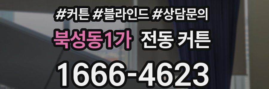 북성동1가 전동 커튼