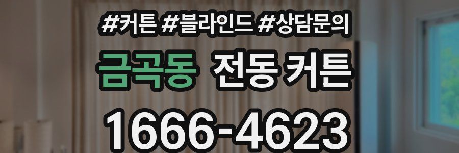 금곡동 전동 커튼
