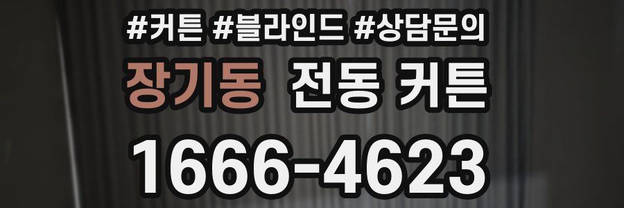 장기동 전동 커튼