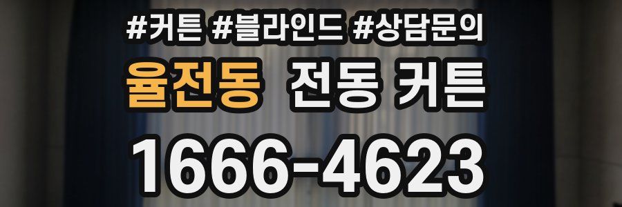 율전동 전동 커튼