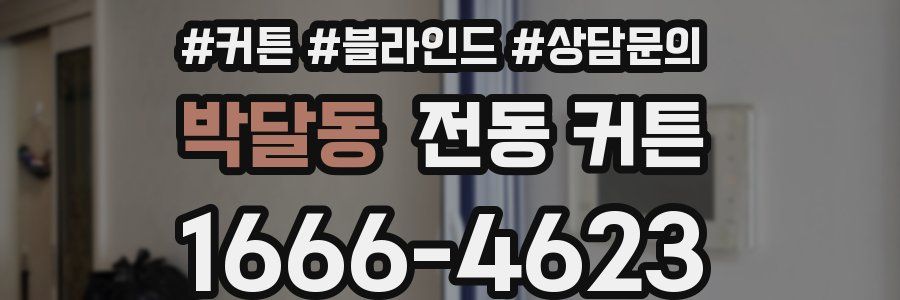 박달동 전동 커튼
