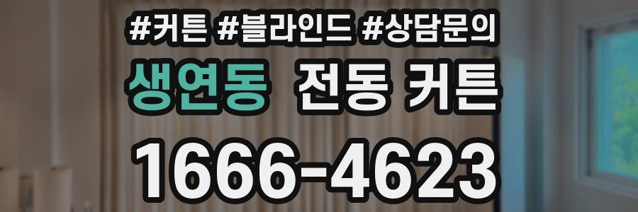 생연동 전동 커튼