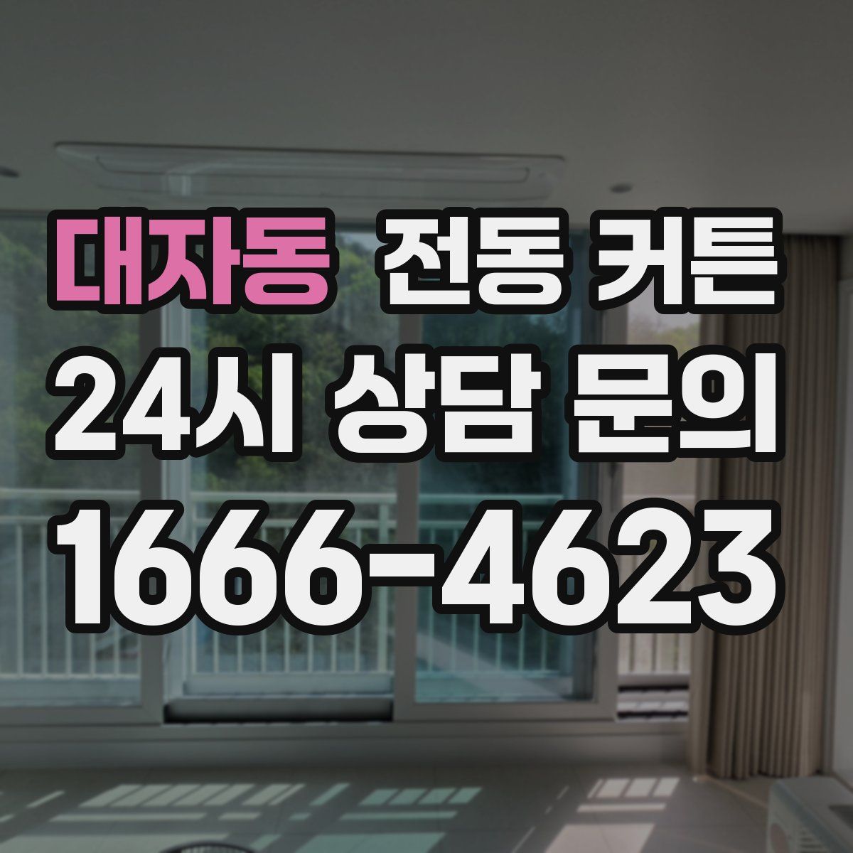 대자동 전동 커튼