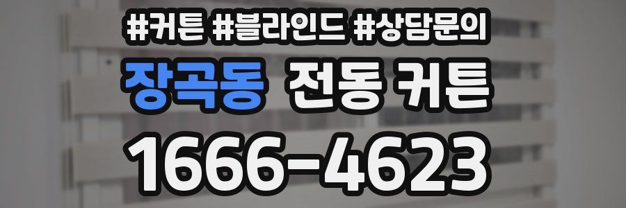 장곡동 전동 커튼
