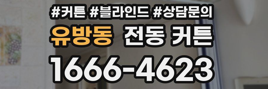 유방동 전동 커튼