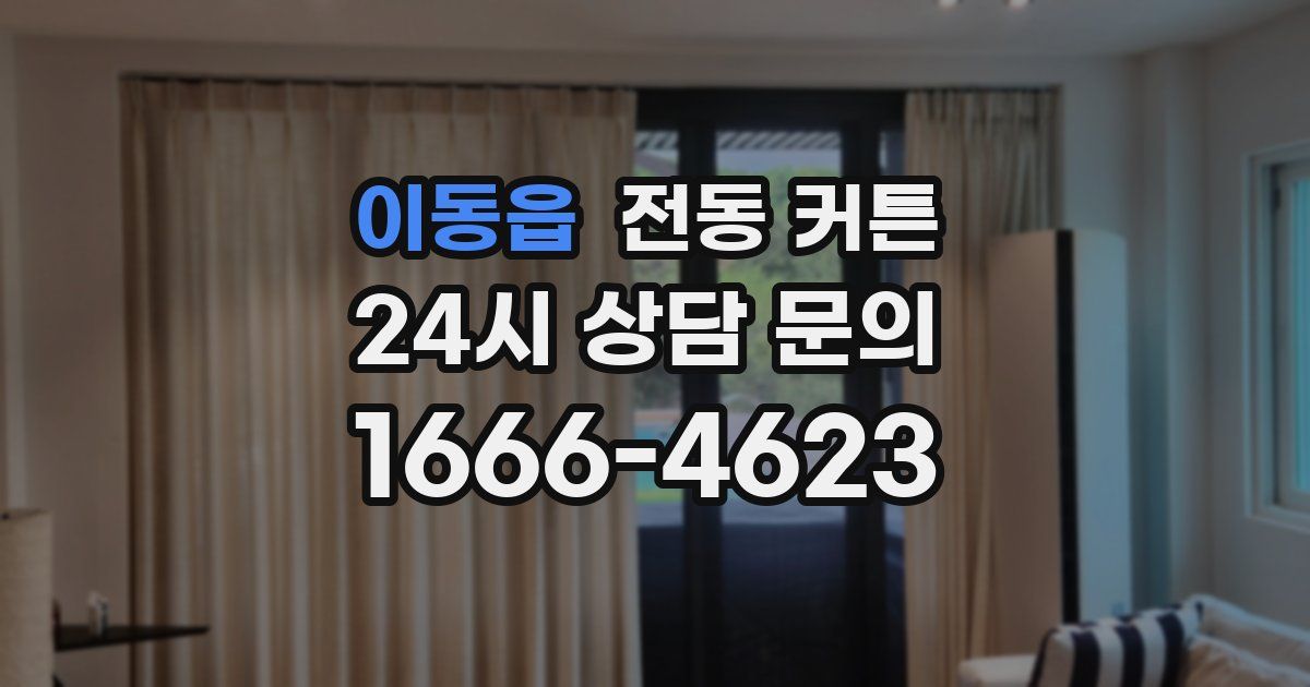 이동읍 전동 커튼