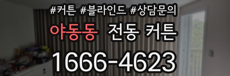 야동동 전동 커튼