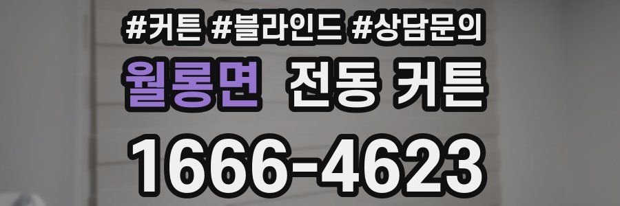 월롱면 전동 커튼