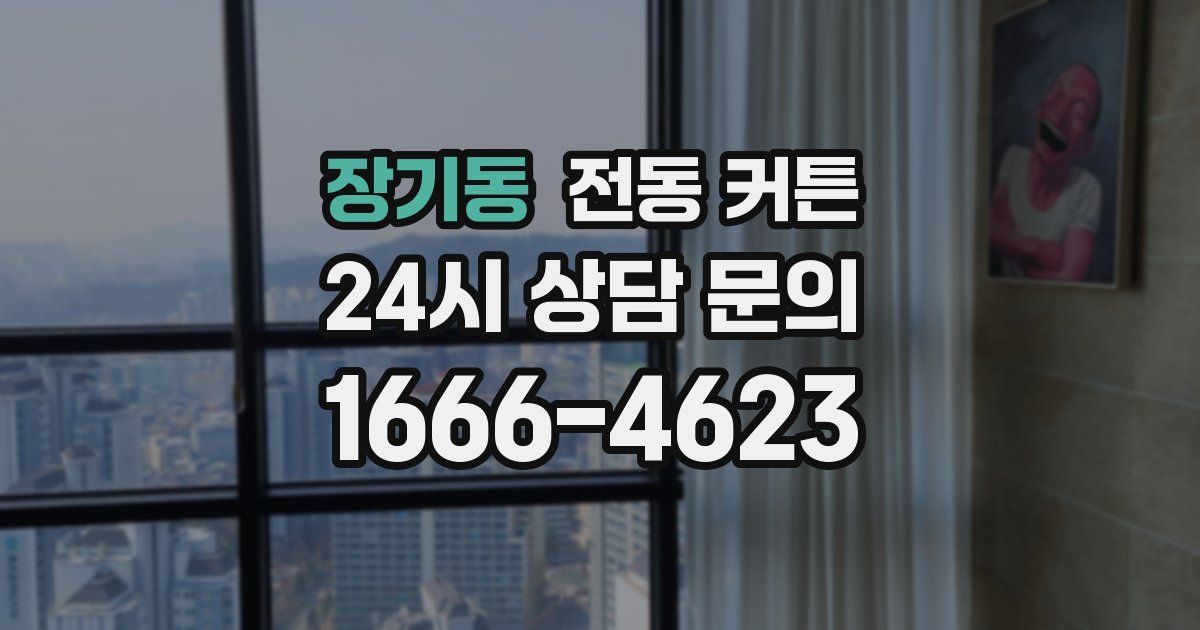 장기동 전동 커튼