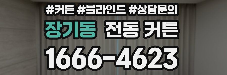 장기동 전동 커튼