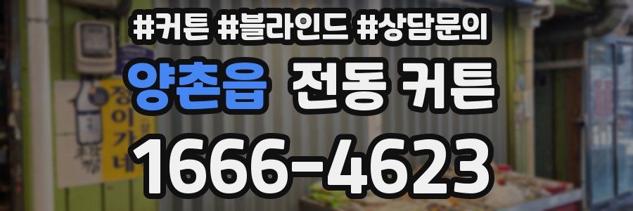 양촌읍 전동 커튼