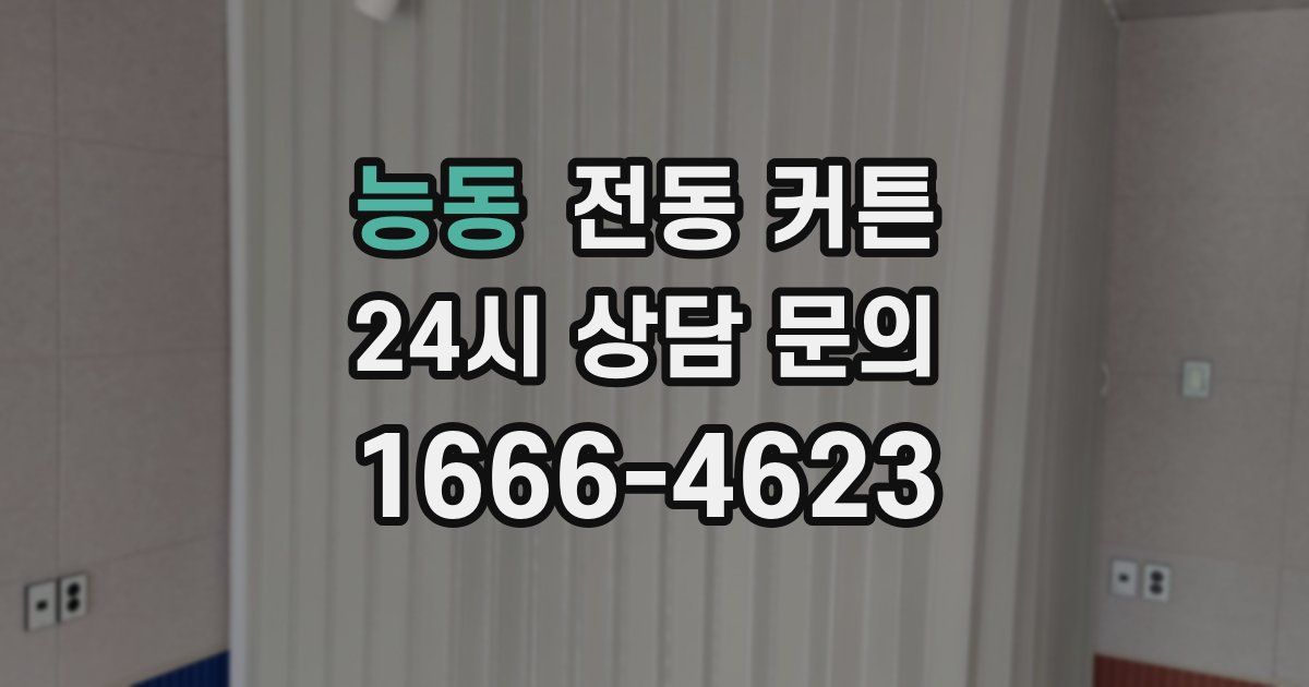 능동 전동 커튼