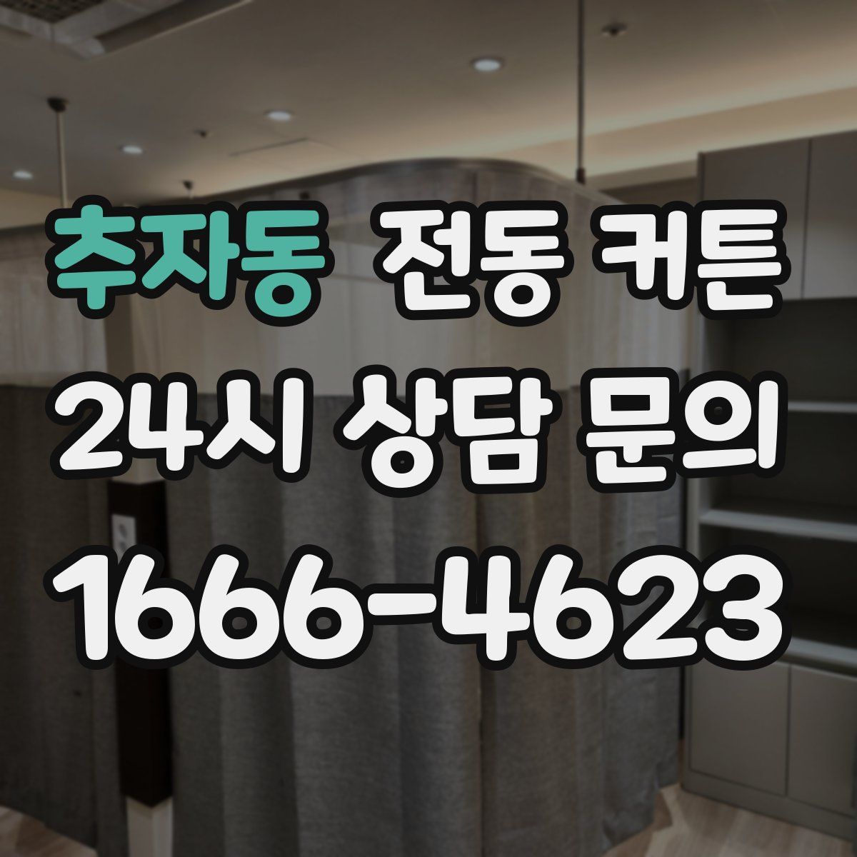 추자동 전동 커튼