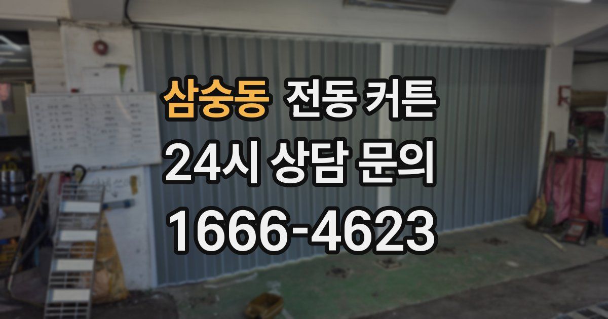 삼숭동 전동 커튼
