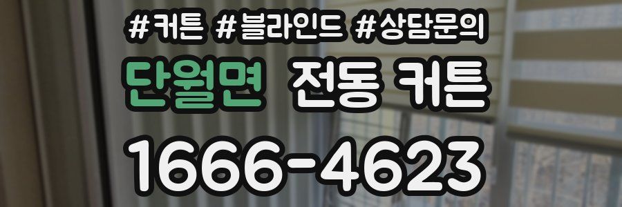 단월면 전동 커튼