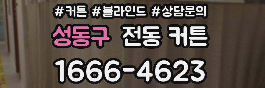 성동구 전동 커튼