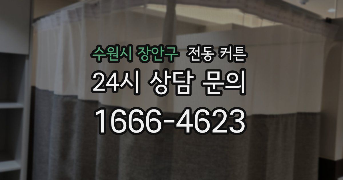 수원시 장안구 전동 커튼