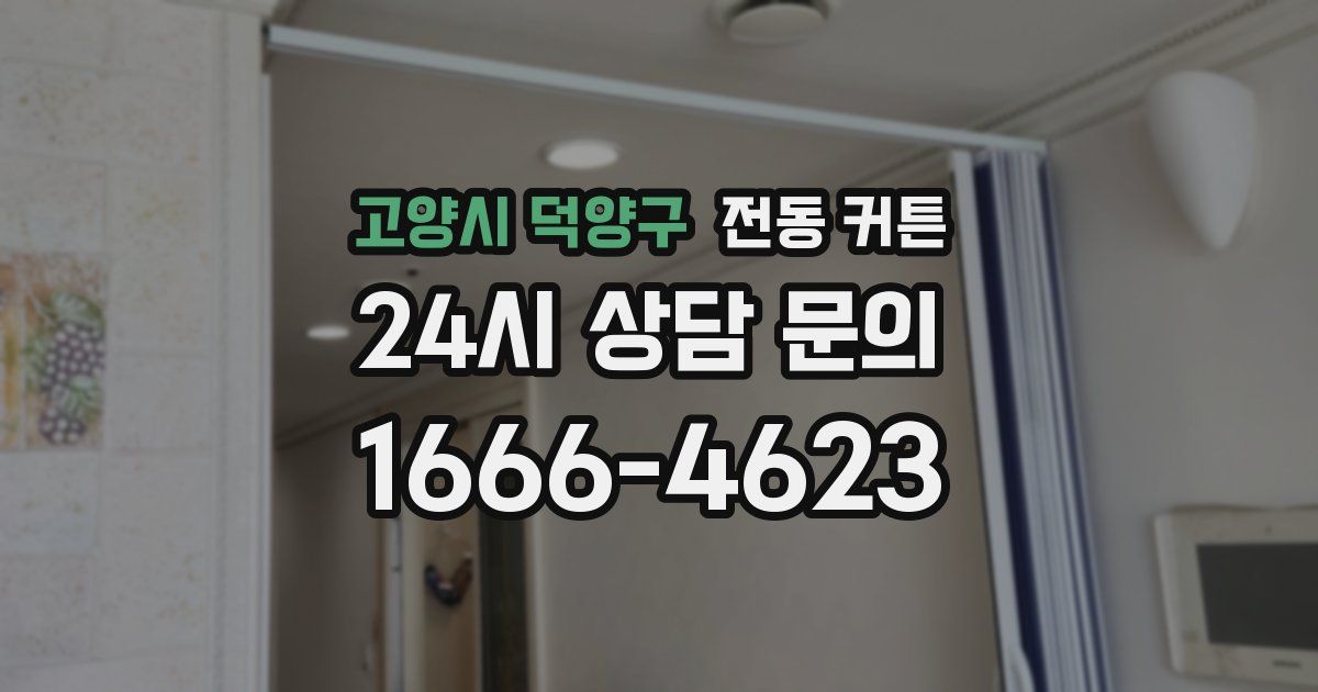 고양시 덕양구 전동 커튼