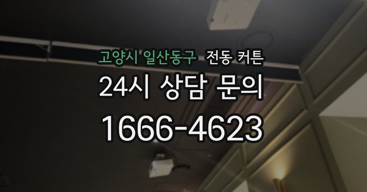 고양시 일산동구 전동 커튼