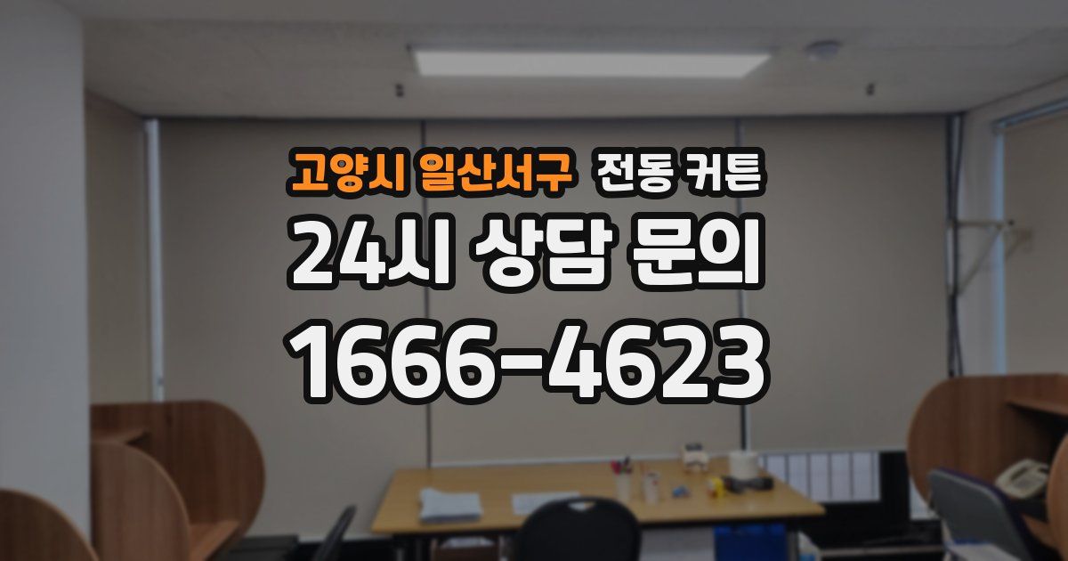 고양시 일산서구 전동 커튼